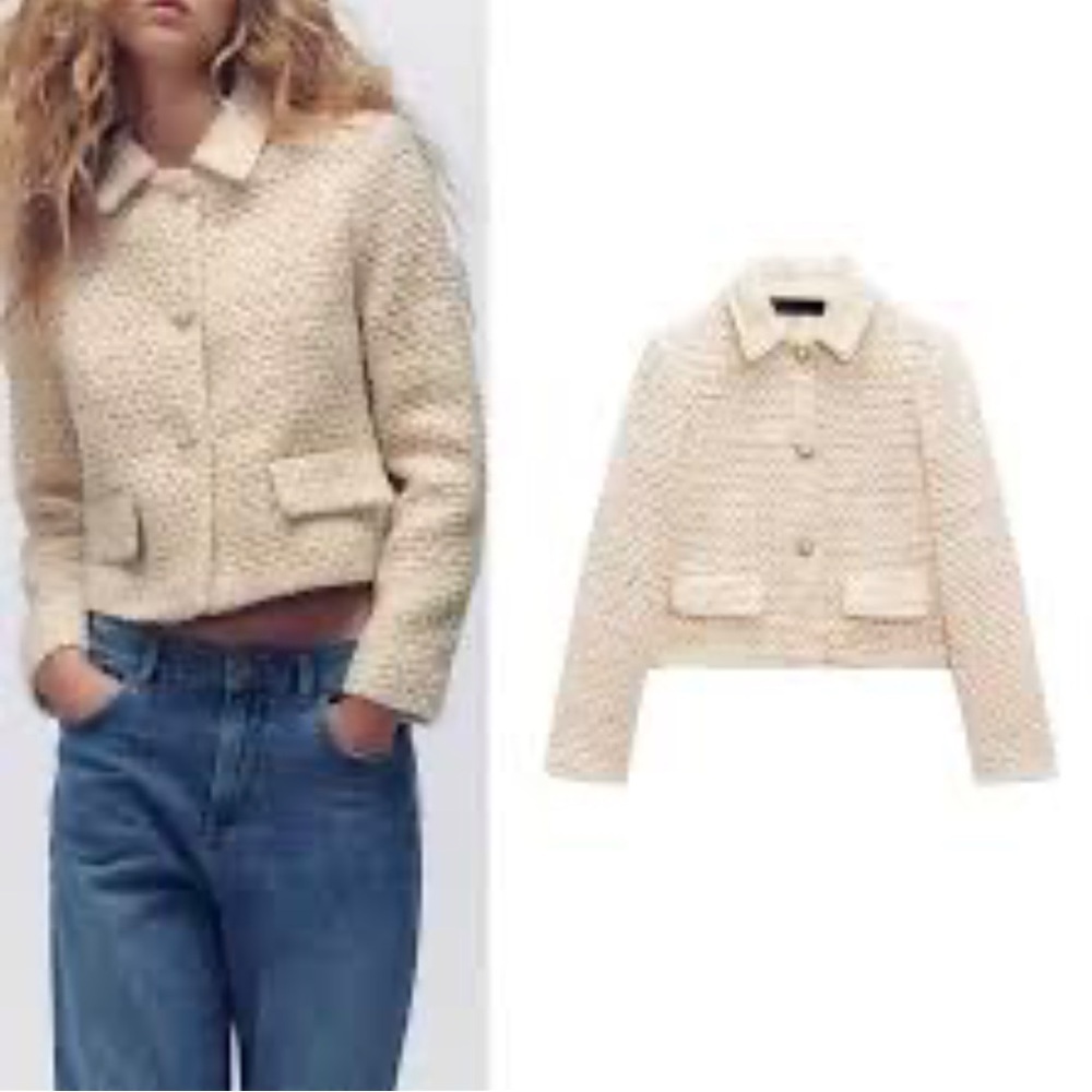 Zara tweed jacket - Picture 2 of 9